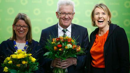 Gut Lachen bei den Grünen - dank Winfried Kretschmann