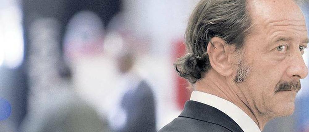 Und dann doch Arbeit, eine Art Arbeit. Thierry (Vincent Lindon).