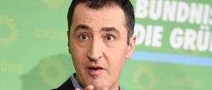 Der Bundesvorsitzende der Partei Bündnis 90/Die Grünen, Cem Özdemir, liebäugelt mit Schwarz-Grün.