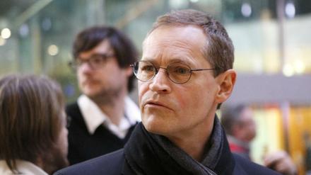 Michael Müller war am Montag auch in der SPD-Parteizentrale in Berlin-Kreuzberg.