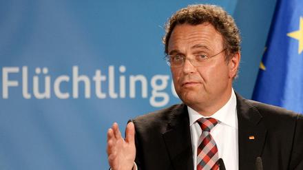 Der ehemalige Bundesinnenminister Hans-Peter Friedrich (CSU), auf dem Bild aus dem Jahr 2013 noch im Amt. 