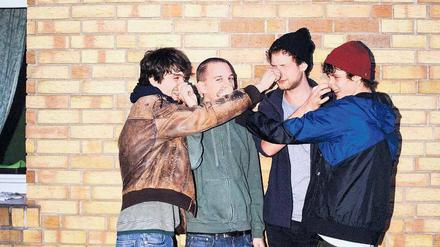Da sind die Nasen. Christopher Annen, Malte Huck, Severin Kantereit und Henning May (von links). 