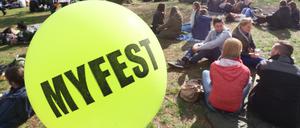 Immer feste druff. Das Myfest in Kreuzberg ist umstritten.