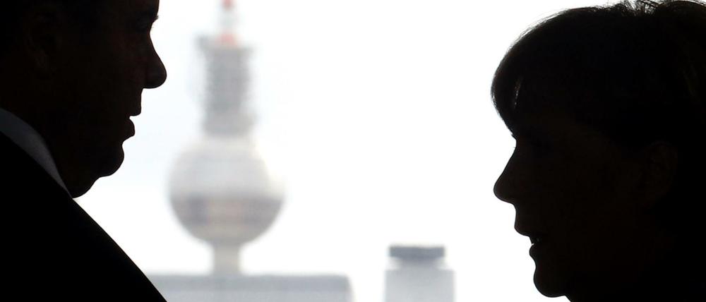 Sigmar Gabriel (SPD) und Angela Merkel (CDU) und ihre Parteien stehen vor großen Herausforderungen, wenn sie weiter Volksparteien bleiben wollen.