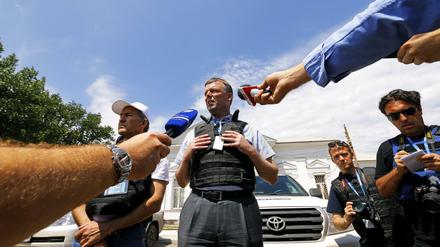 Alexander Hug ist stellvertretender Leiter der OSZE-Beobachtermission in der Ukraine.