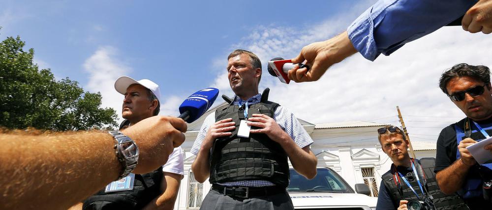Alexander Hug ist stellvertretender Leiter der OSZE-Beobachtermission in der Ukraine.