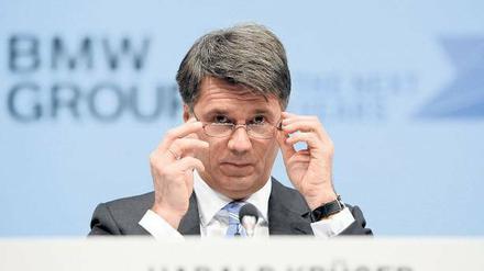 Vorausschauend. Konzernchef Krüger will BMW schrittweise umbauen. Foto: Gebert/dpa