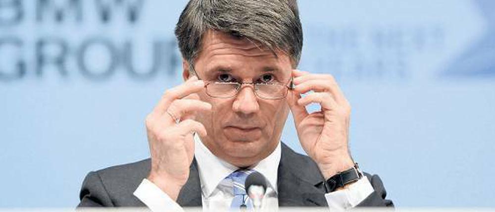Vorausschauend. Konzernchef Krüger will BMW schrittweise umbauen. Foto: Gebert/dpa