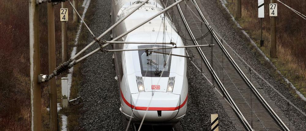 20 Minuten Verspätung hatte der ICE.