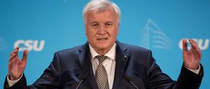 Der bayerische Ministerpräsident Horst Seehofer (CSU).