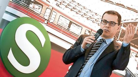 S-Bahnchef Peter Buchner wird auch an der Debatte teilnehmen.