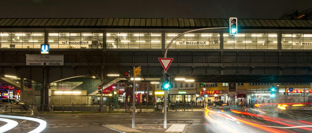 Der U-Bahnhof am Kottbusser Tor. 