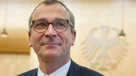 Grünen-Politiker Volker Beck vor einigen Jahren im Saal des Bundesverfassungsgerichts.