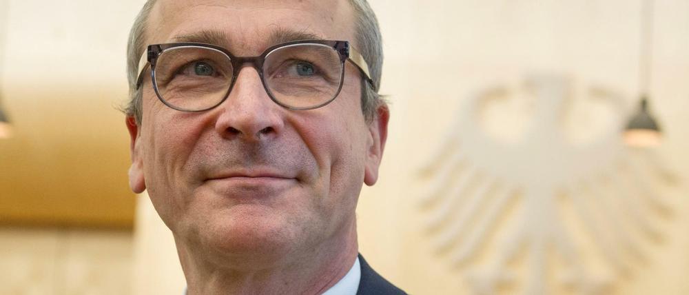 Grünen-Politiker Volker Beck vor einigen Jahren im Saal des Bundesverfassungsgerichts.