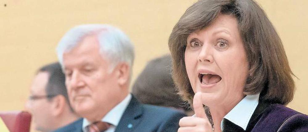 Klare Ansage. Ilse Aigner will bayerische Ministerpräsidentin werden. 