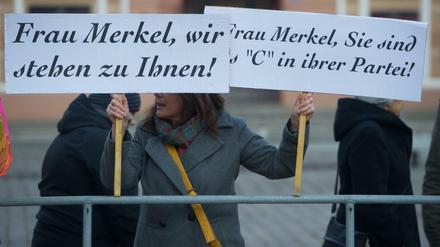 Fragt sich nur, welche Merkel gemeint ist...