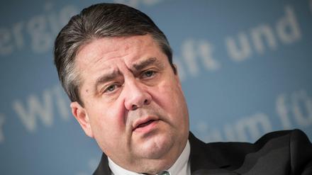 Bundeswirtschaftsminister Sigmar Gabriel (SPD).