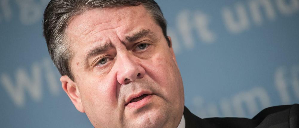 Bundeswirtschaftsminister Sigmar Gabriel (SPD).