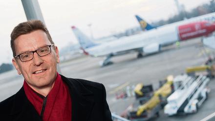 Der Vorsitzende der Geschäftsführung der Flughafen Berlin-Brandenburg Gesellschaft (FBB), Karsten Mühlenfeld.