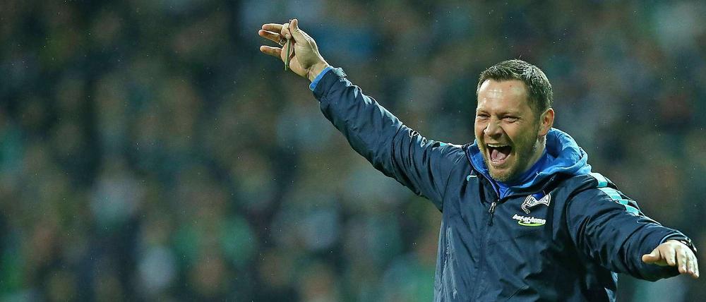 Unterwegs auf großer Spur. Pal Dardai versucht, seinen Spielern das Selbstvertrauen seines alten Hertha-Teams mitzugeben.