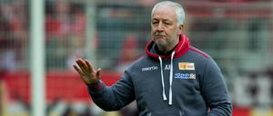 Unions Trainer André Hofschneider gibt sich optimistisch.