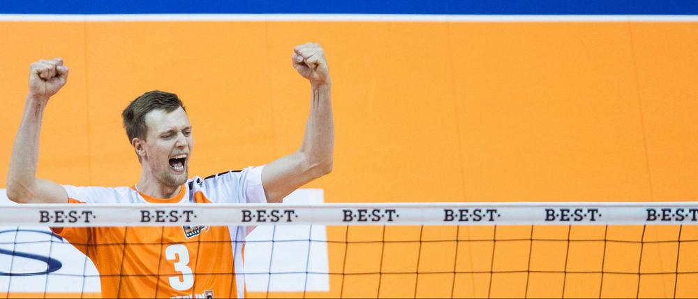 Kapitän Robert Kromm hat mit den Volleys Großes vor.