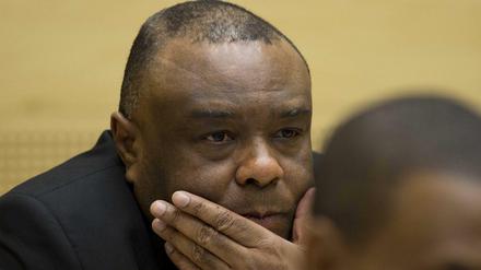 Der ehemalige Vizepräsident des Kongo, Jean-Pierre Bemba, bei einem Verhandlungstag im September vergangenen Jahres im Internationalen Strafgerichtshof (ICC) in Den Haag.