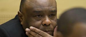 Der ehemalige Vizepräsident des Kongo, Jean-Pierre Bemba, bei einem Verhandlungstag im September vergangenen Jahres im Internationalen Strafgerichtshof (ICC) in Den Haag. 