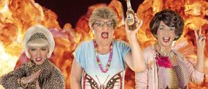 Biggy van Blond, Ades Zabel und Bob Schneider in "Die wilden Weiber von Neukölln".