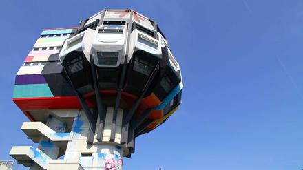 Der Bierpinsel in Berlin-Steglitz.