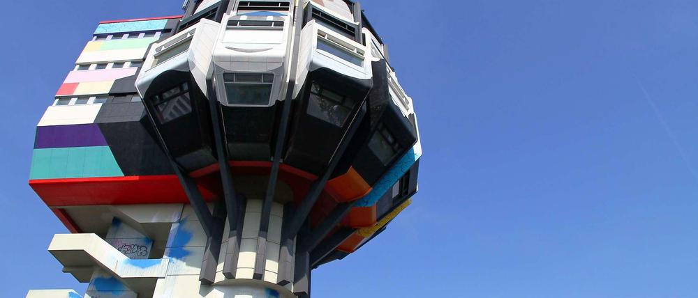 Der Bierpinsel in Berlin-Steglitz.