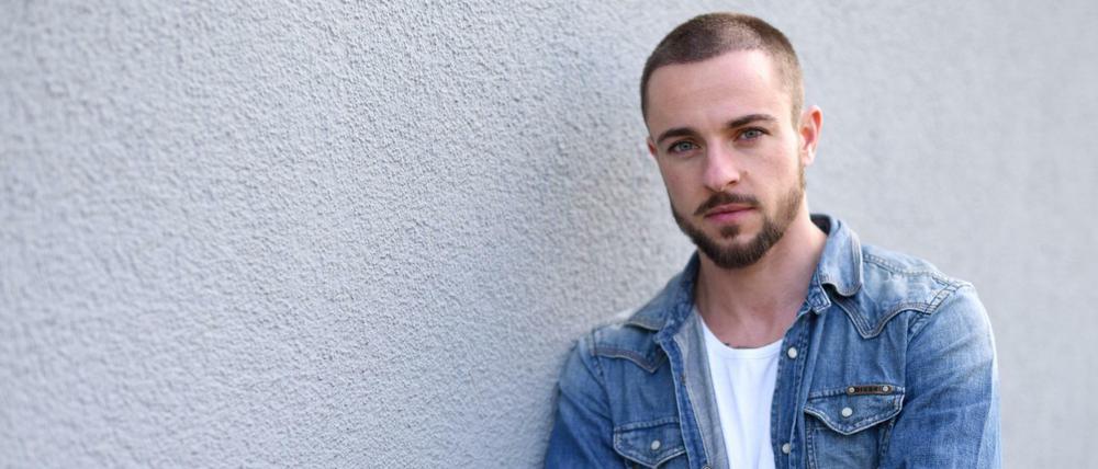 Transgender-Model Benjamin Melzer.