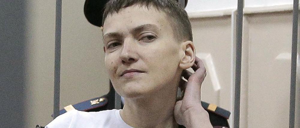 Nadeschda Sawtschenko: Hungerstreiks und Provokationen waren ihre Mittel, um sich gegen die Verurteilung in Russland zu wehren.