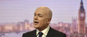 Der britische Arbeitsminister Iain Duncan Smith ist zurückgetreten.