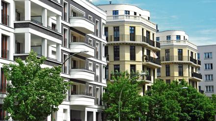 Neubauten in Berlin-Mitte Seydelstrasse/Neue Grünstrasse