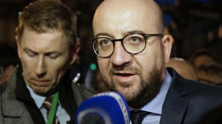 Der belgische Ministerpräsident Charles Michel.