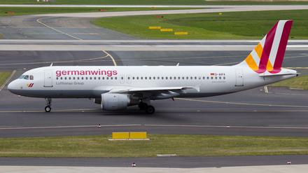 Ein Airbus A320 der Fluggesellschaft Germanwings.