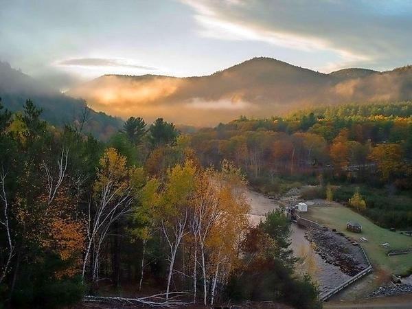 Auch ohne Wahlkampf ist Vermont ziemlich spannend - auf jeden Fall die Natur. Und gerade im Indian Summer.