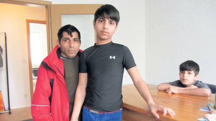 Der Junge aus dem Bus: Luai Khatun lebt jetzt seit einem Monat in Clausnitz.