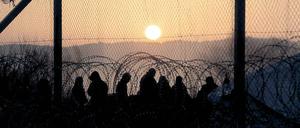 Gestoppte Hoffnung. Die griechisch-mazedonische Grenze in Idomeni. 