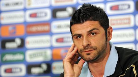 Der italienische Nationalspieler Vincenzo Iaquinta.