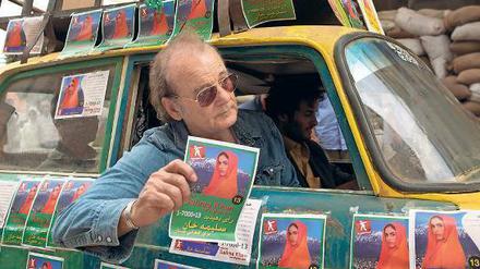 Bombenstimmung. Musikmanager Richie Lanz (Bill Murray) in Kabul. 