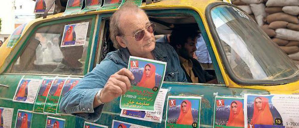 Bombenstimmung. Musikmanager Richie Lanz (Bill Murray) in Kabul.