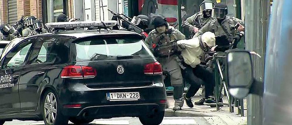 Terroristische Bedrohung. Festnahme eines Verdächtigen in Molenbeek.