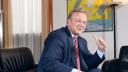 Frank Henkel, Berlins Innensenator (CDU).