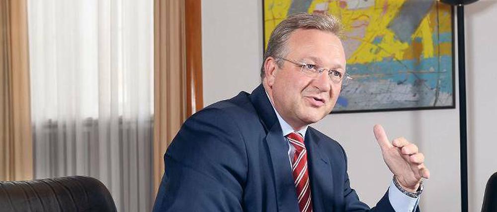Frank Henkel, Berlins Innensenator (CDU).