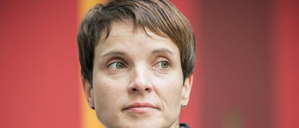 Frauke Petry, Bundesvorsitzende der AfD (Alternative für Deutschland).