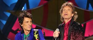 Ronnie Wood und Mick Jagger rocken Havanna.
