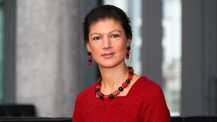 Sahra Wagenknecht, Fraktionschefin der Linken im Bundestag..