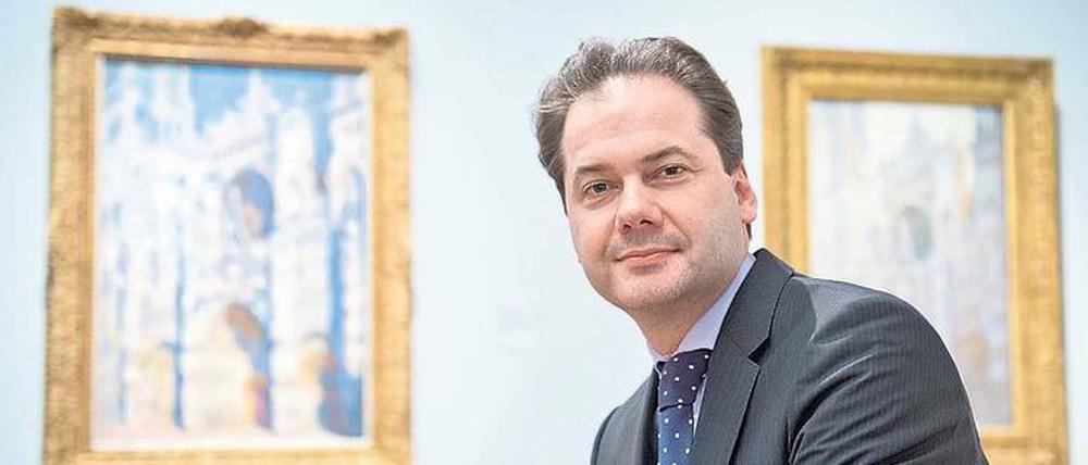 Die Museumswelt ist in Bewegung: Max Hollein.